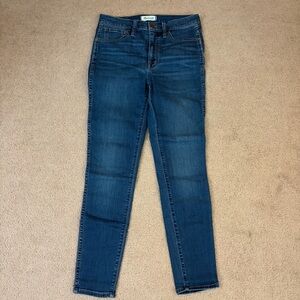 Like New - Madewell Roadtripper Women's Blue Skinny Jeans